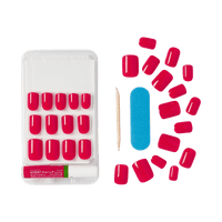 KISS Salon Color Press On Glue Nails - Truthful