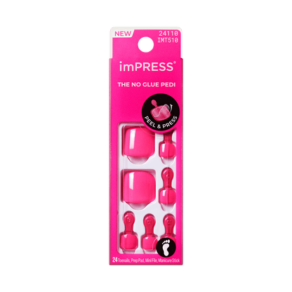 imPRESS Color Press On Pedicure - Bloomi