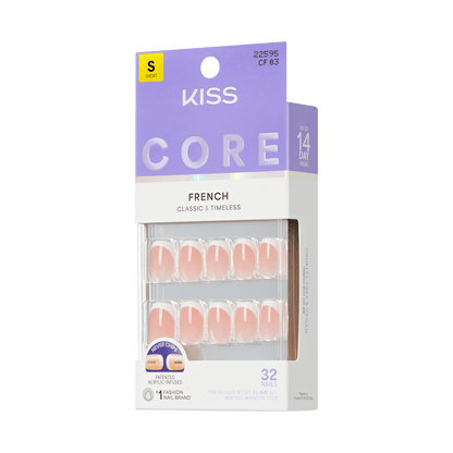 KISS CORE French Press On Glue Nails – Snapshot