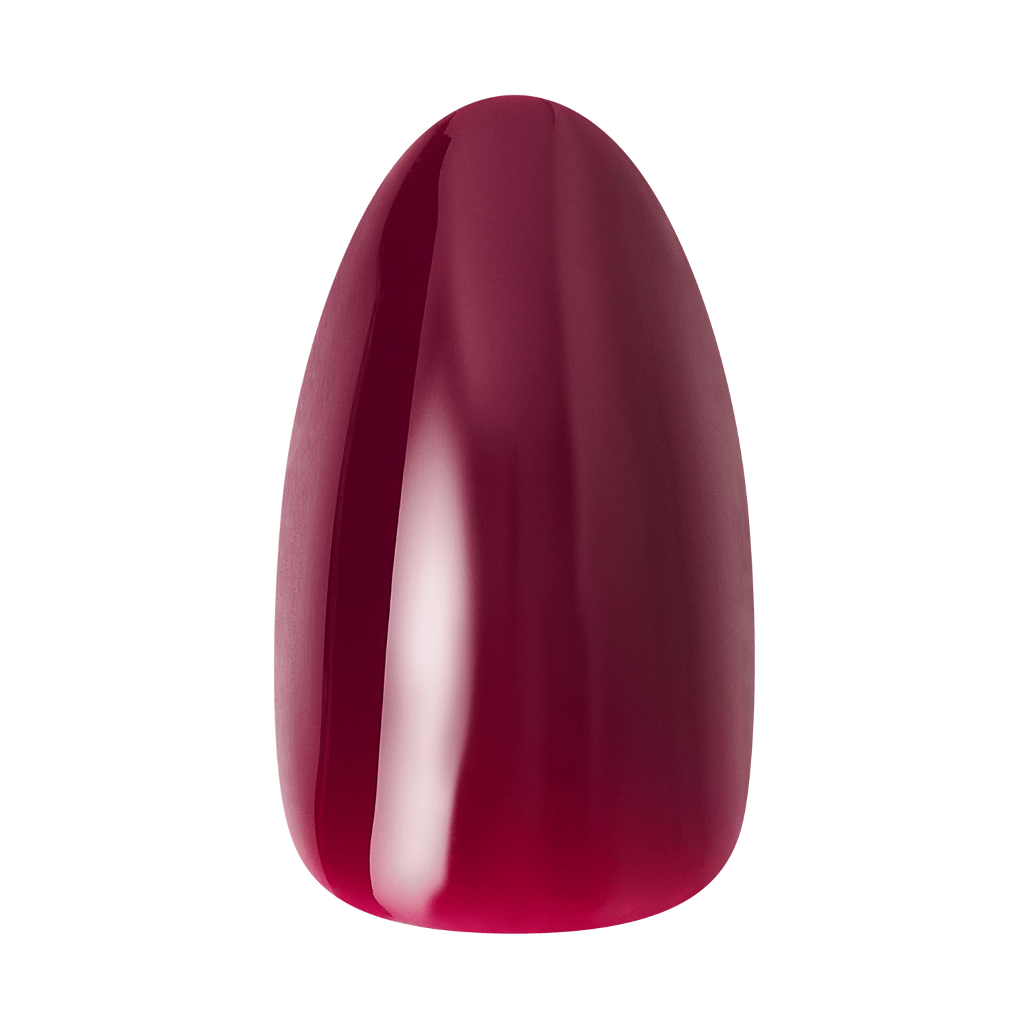 Kiss Core Design Press On Fake Glue Nails - Salted Caramel Crush | Design, Red, Medium, Almond