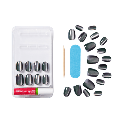 KISS Gel Fantasy Magnetic Press On Glue Nails - Dial Me