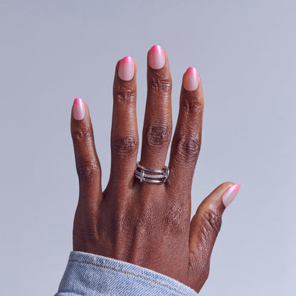 KISS CORE Design Press On Glue Nails - Shining Bright