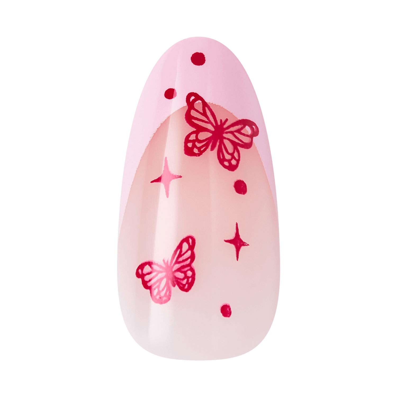 KISS CORE Design Press On Glue Nails - Signature