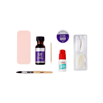 KISS French Acrylic Sculpture Kit – French &amp; Natural