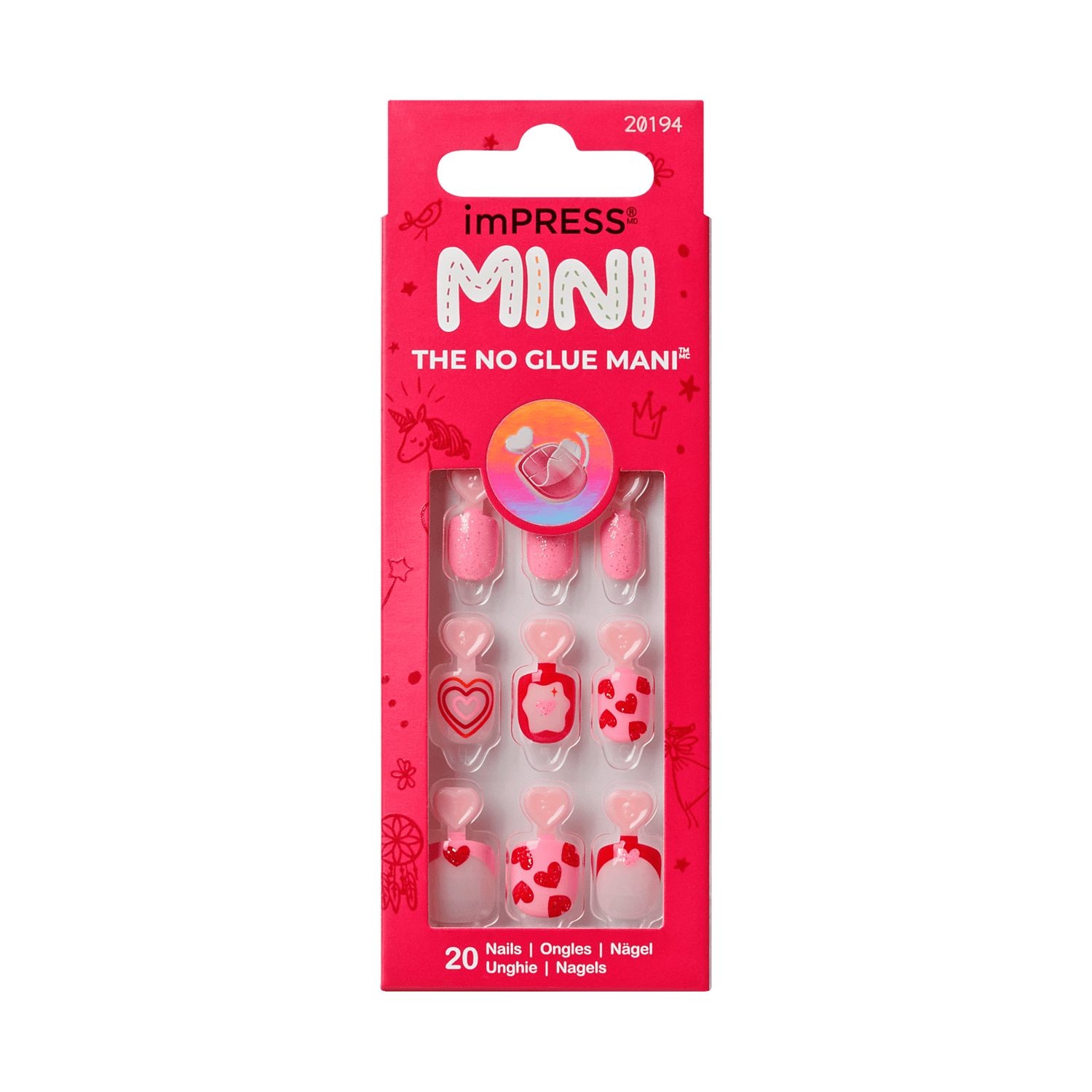 imPRESS Kids Press On Nails - Magical Friend