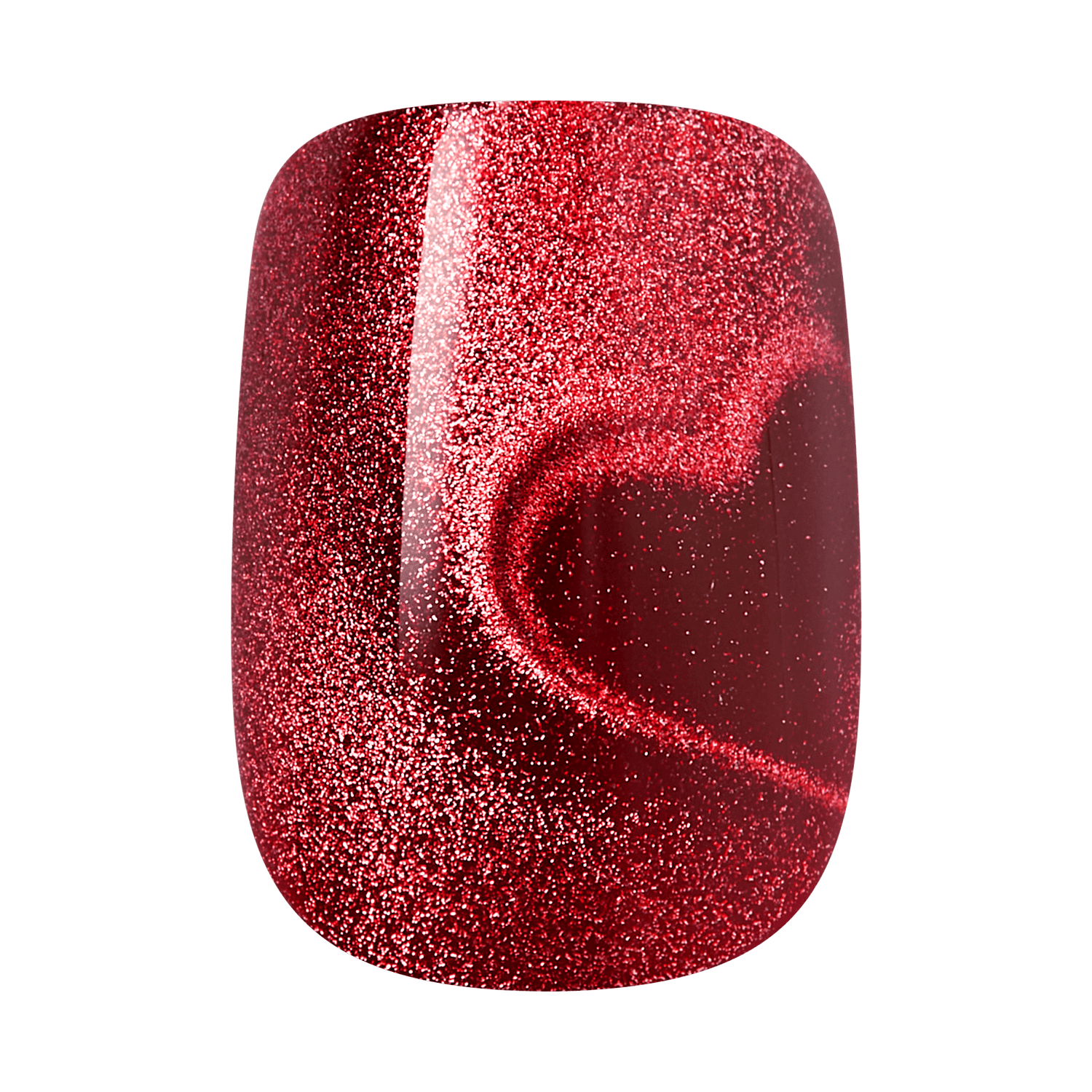 KISS LOVE Design Press On Glue Nails - Hues of Love