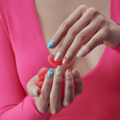 KISS Nail Drip Sweet Shop Press On Glue Nails - Drip Today