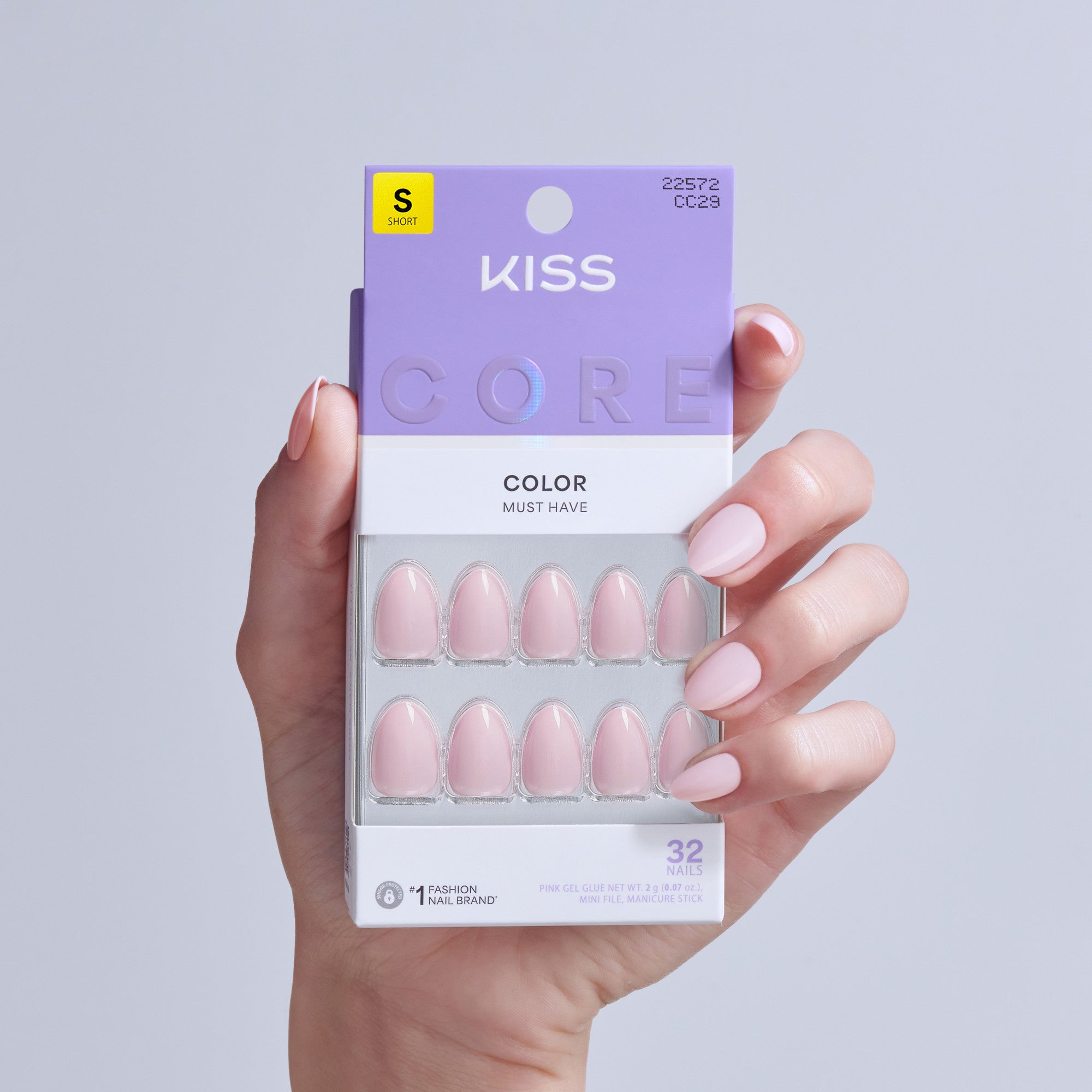 Kiss Core Color Press On Glue Nails - Euphonious – KISS USA