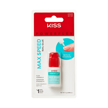 KISS PowerFlex Maximum Speed Nail Glue - 0.10 oz.