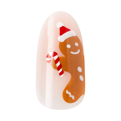 KISS Voguish Fantasy Holiday Press On Glue Nails - Holly Nights