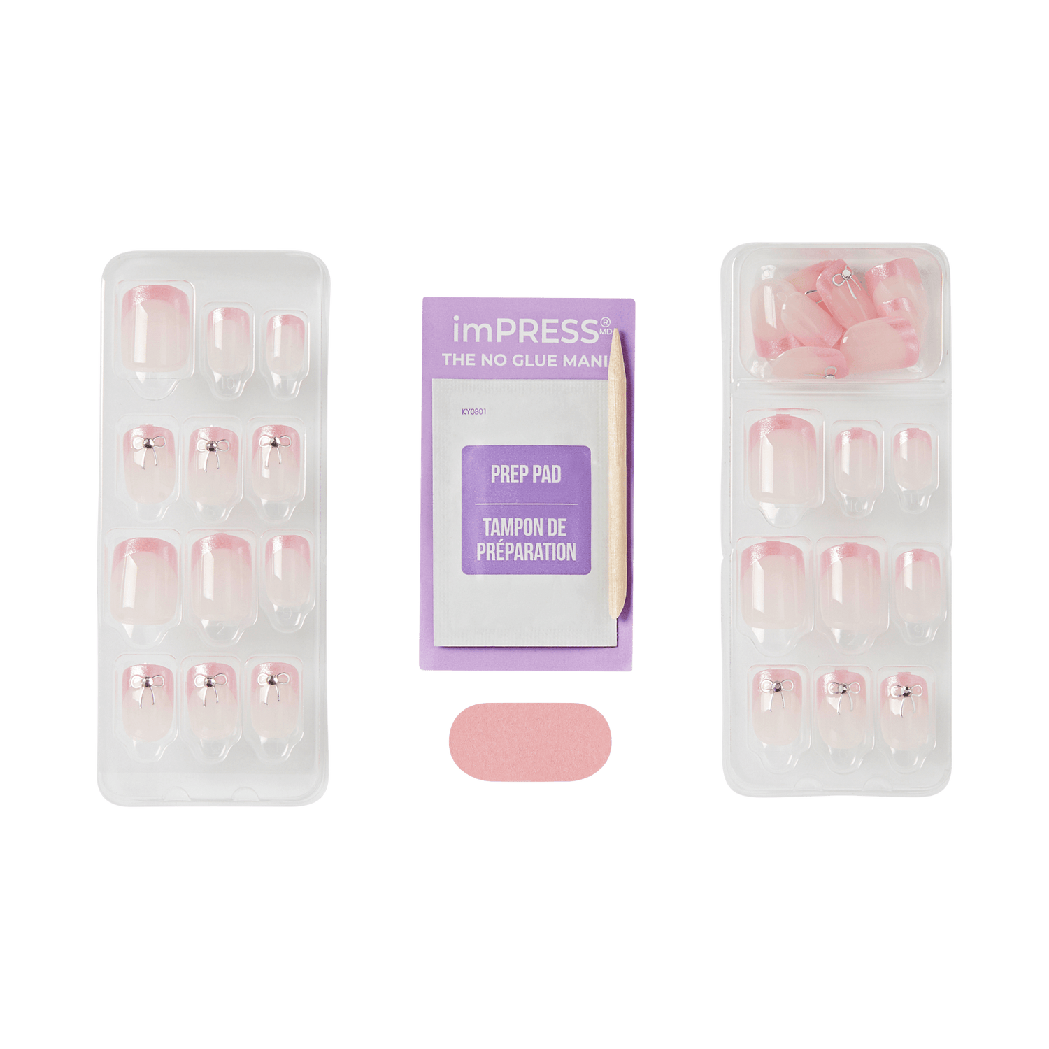 imPRESS Design Press On Nails - Soft Petals