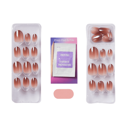 colorFX by imPRESS Press On Nails - Blissful Radiance