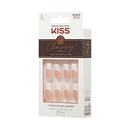 KISS Classy Press On Glue Nails - Movin&