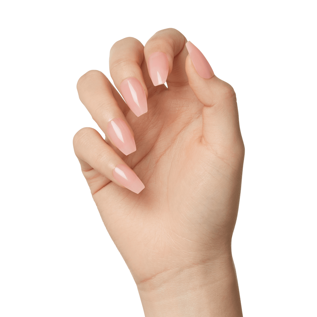 KISS Bare but Better Press On Glue Nails - Bare Nude