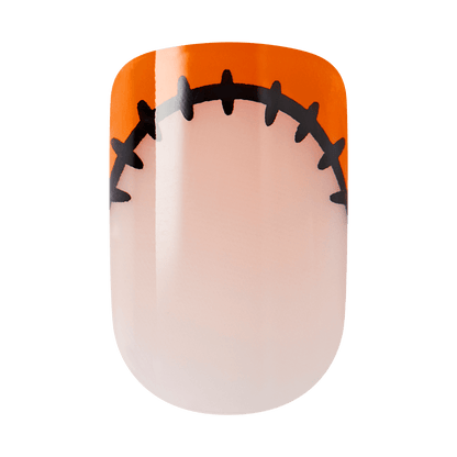 KISS Salon Design Halloween Press On Glue Nails - Midnight Magic