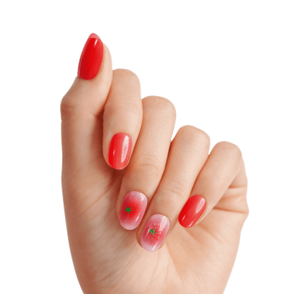 KISS Voguish Fantasy Press On Glue Nails - Easy Love