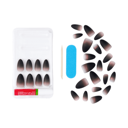 KISS Voguish Fantasy Halloween Press On Glue Nails - Chilling Char