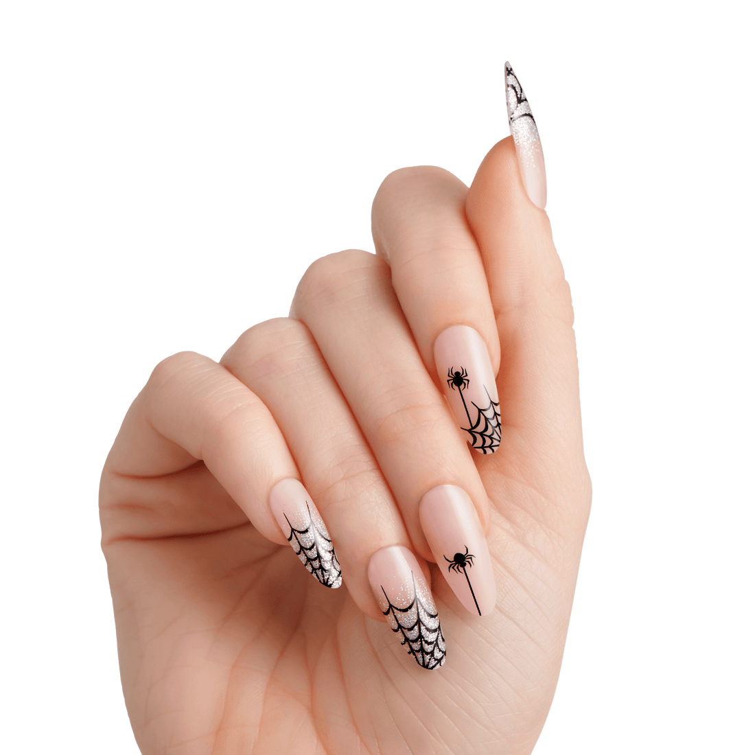 KISS Voguish Fantasy Halloween Press On Glue Nails - Fear Festival