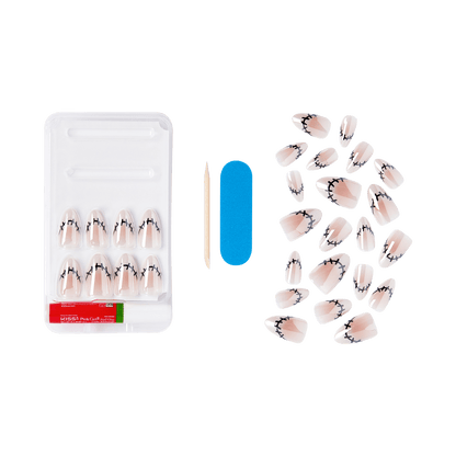 KISS Voguish Fantasy Halloween Press On Glue Nails - Spooky Specta