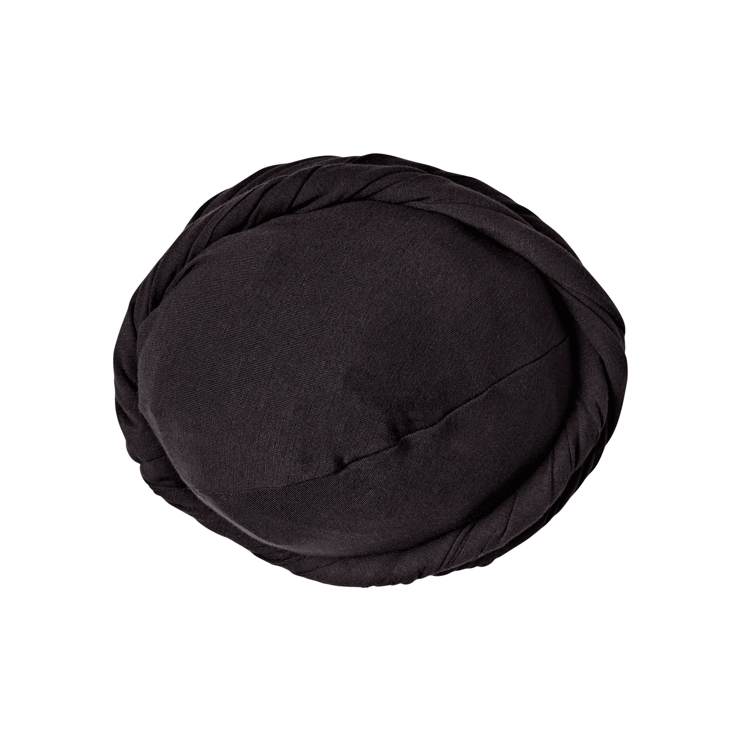 KISS Colors &amp; Care Premium Satin-Lined Halo Turban &amp; 2 Wave Cap, Black