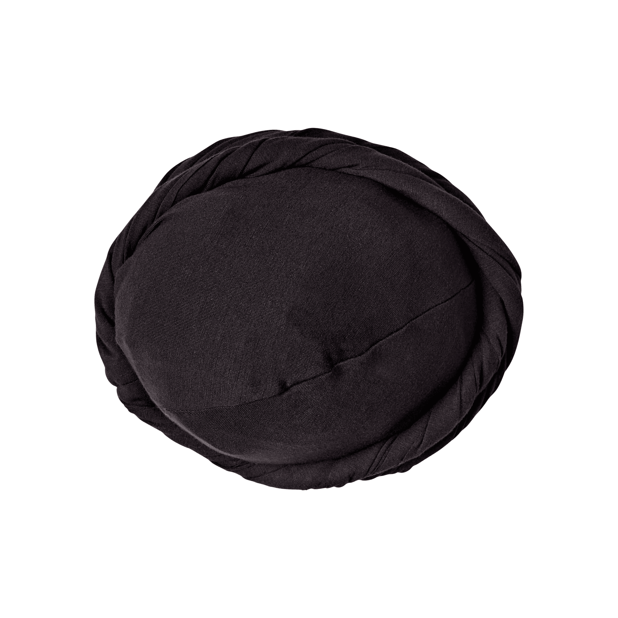 KISS Colors &amp; Care Premium Satin-Lined Halo Turban &amp; 2 Wave Cap, Black
