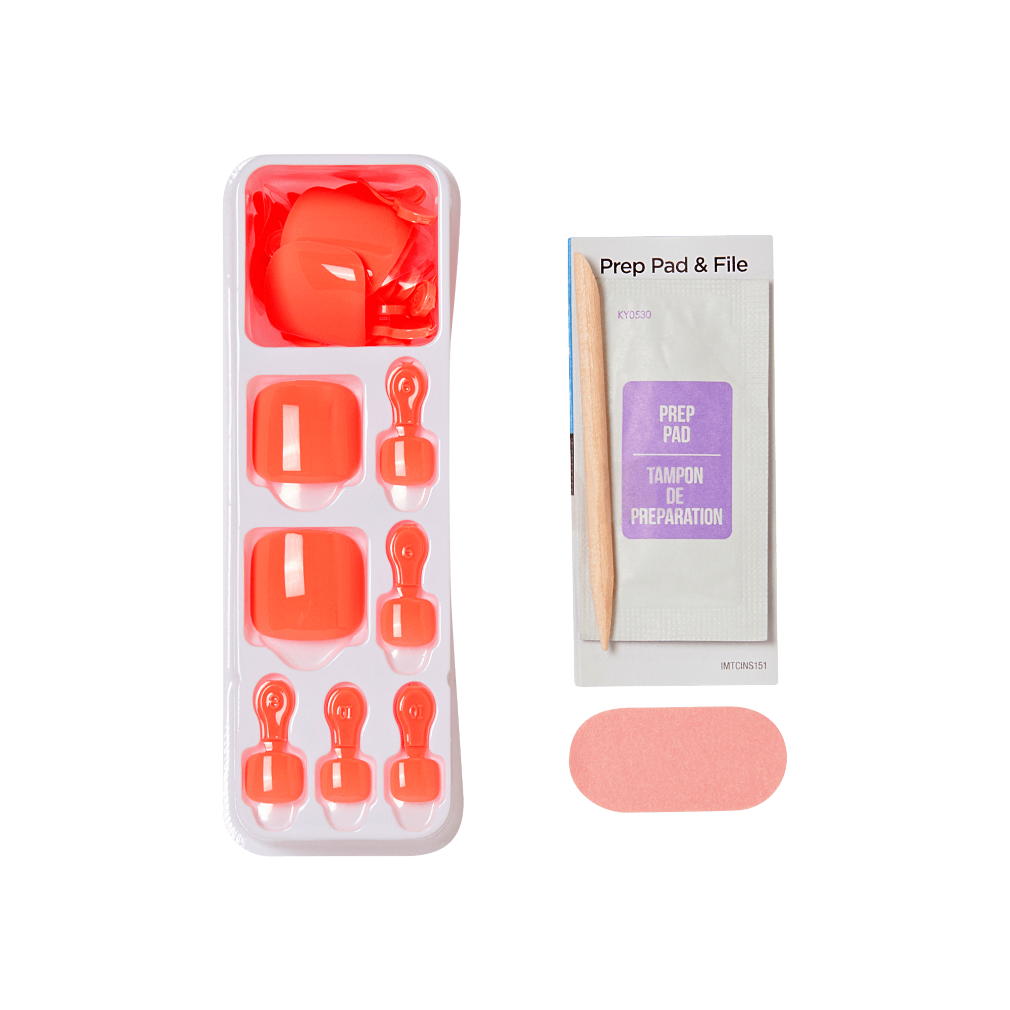 imPRESS Color Press On Pedicure - Pure Mood