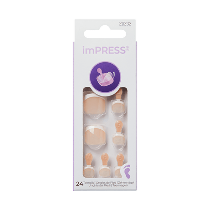 Chasing Summer imPRESS Design Pedicure No Glue Needed - Image 7