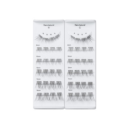 imPRESS Falsies Long Lasting Pre-Glued Lash Clusters Kit - Demi Natural