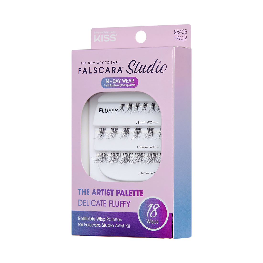 FALSCARA Studio Lash Palette - Delicate Fluffy - 18 Wisps