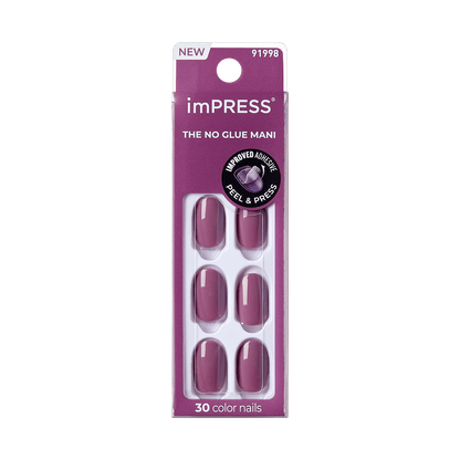 imPRESS Color Press On Nails - Purple Veil