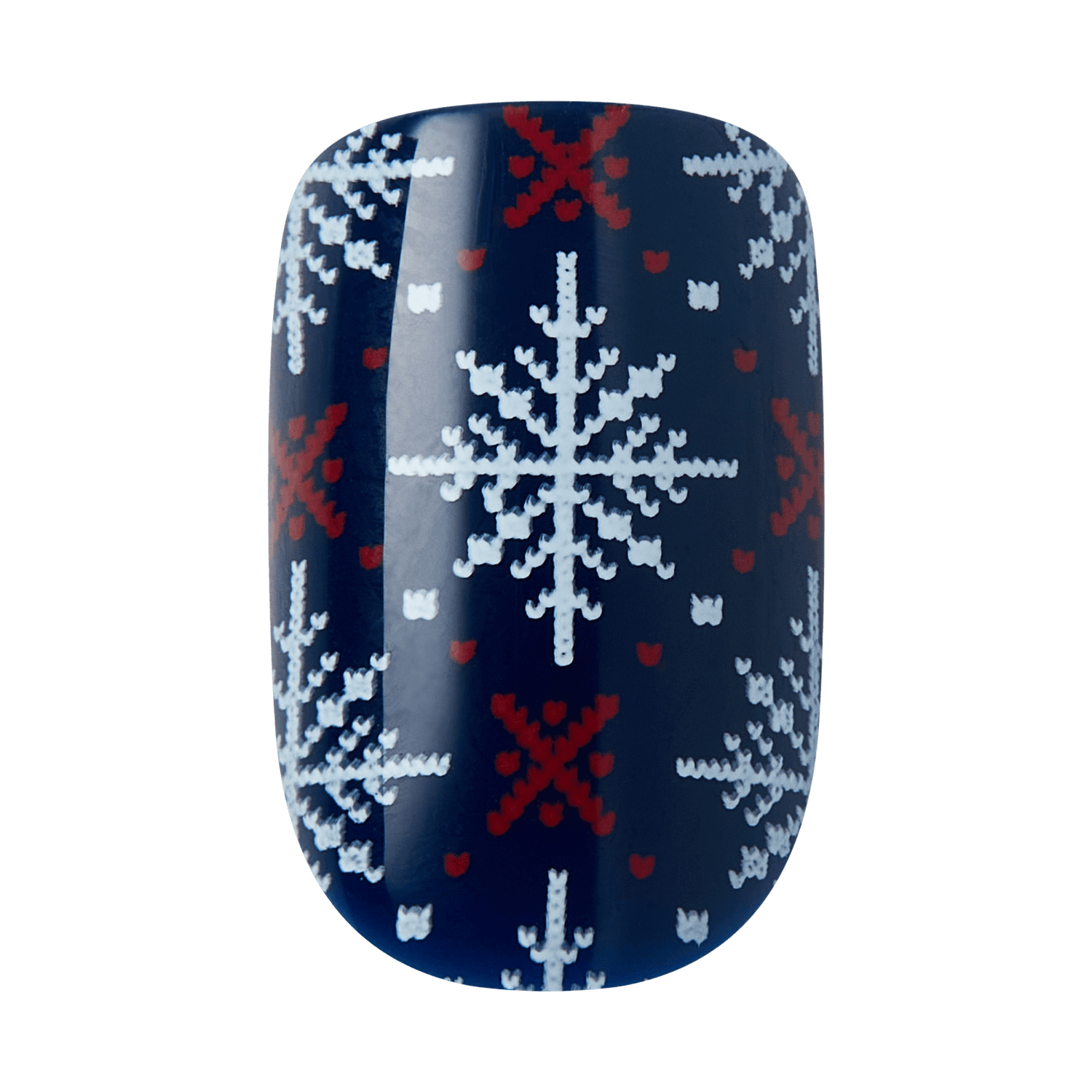 KISS Voguish Fantasy Holiday Press On Glue Nails - Snow Much Fun