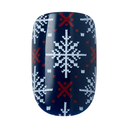 KISS Voguish Fantasy Holiday Press On Glue Nails - Snow Much Fun