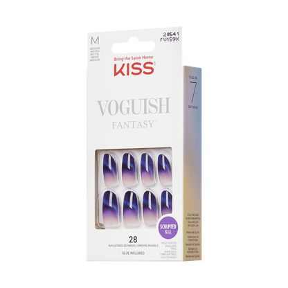KISS Voguish Fantasy Press On Glue Nails - Lovefool
