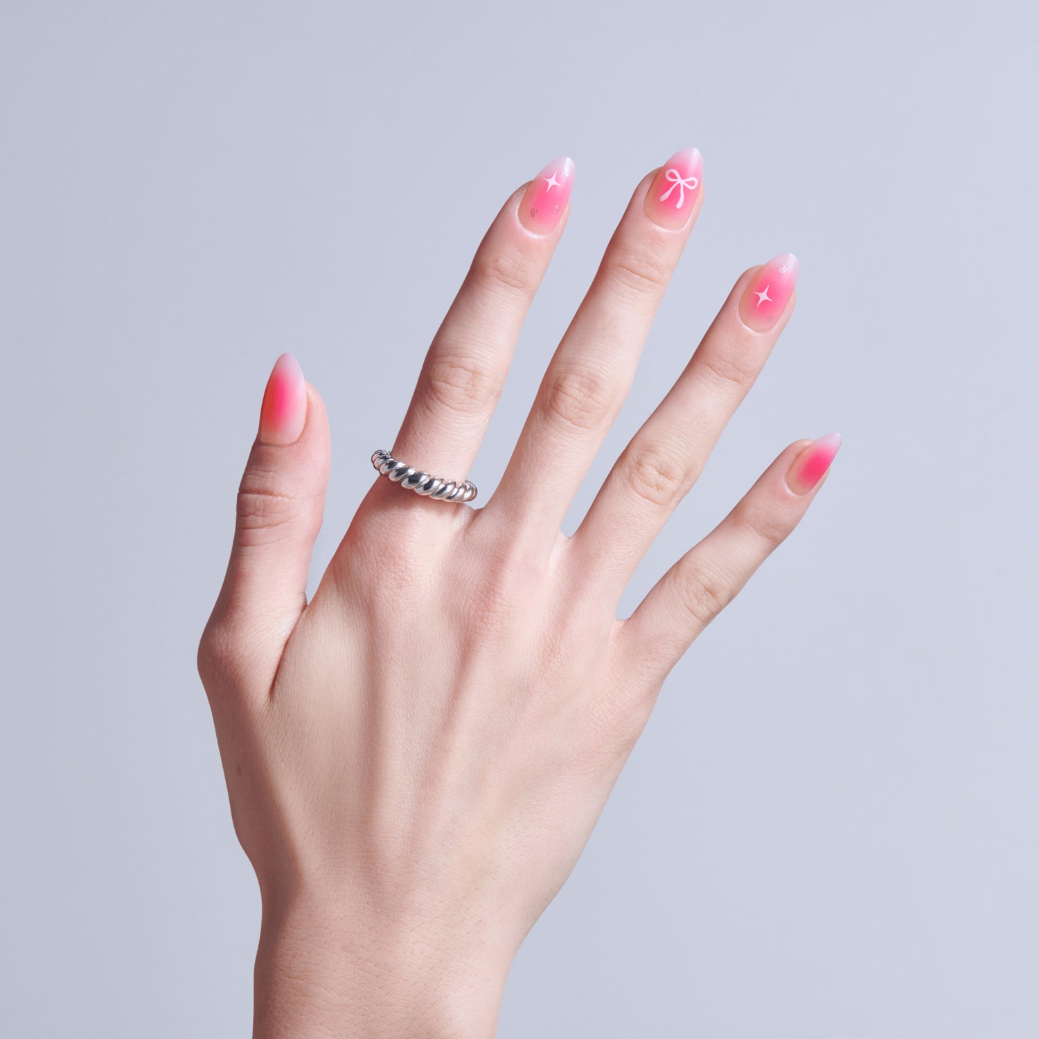 KISS CORE Design Press On Glue Nails - My Time