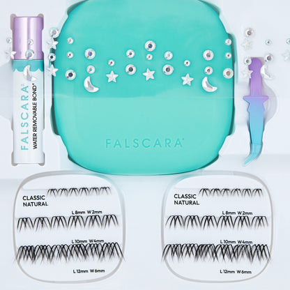 FALSCARA Studio Mini On-The-Go Kit – Classic Natural - 36 Wisps