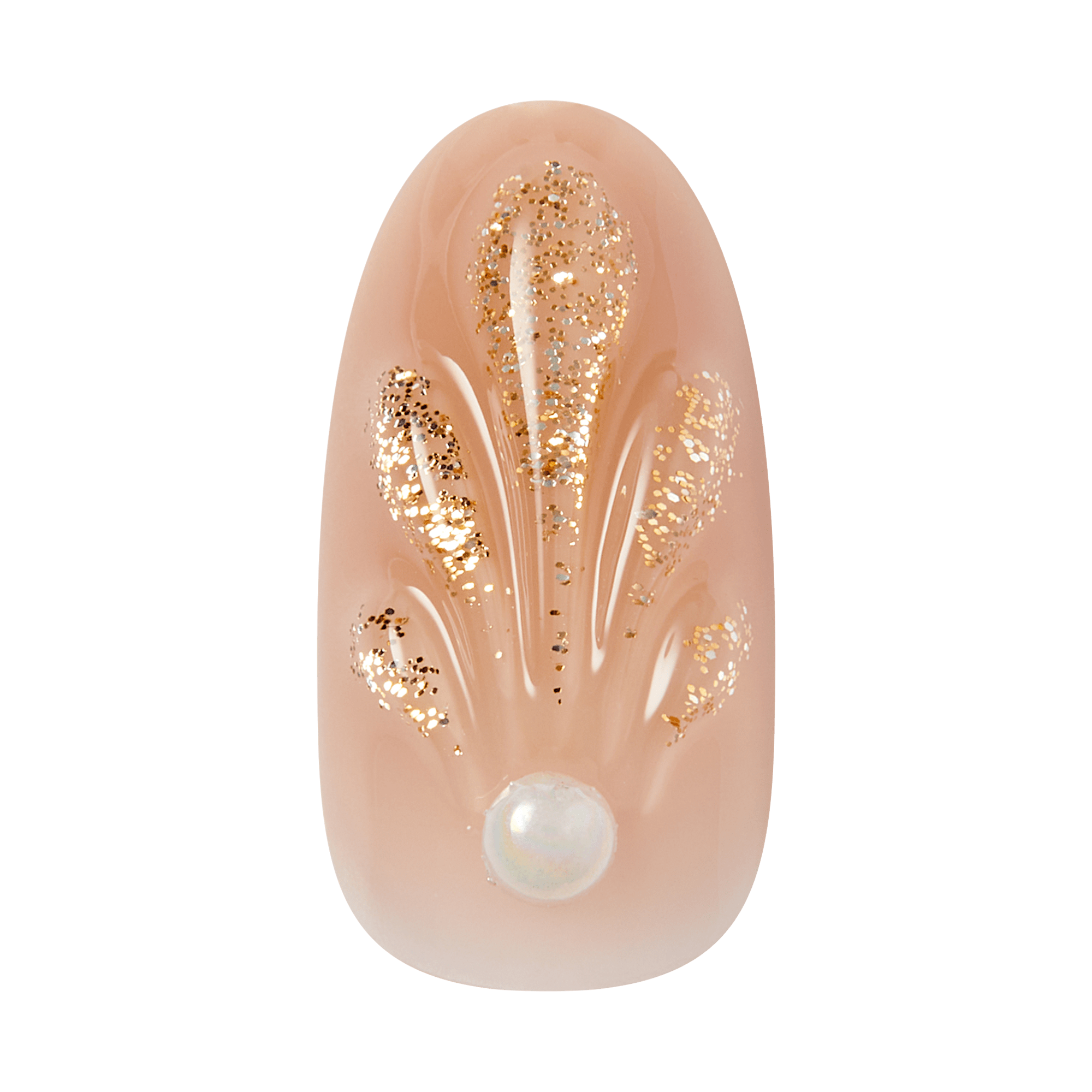 KISS GLAM 3D &amp; Jewel Press On Glue Nails  - Blossoming Love