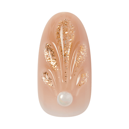 KISS GLAM 3D &amp; Jewel Press On Glue Nails  - Blossoming Love