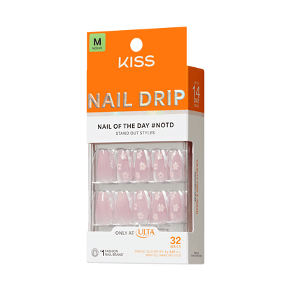 KISS NAIL DRIP Press On Glue Nails - Harmonious