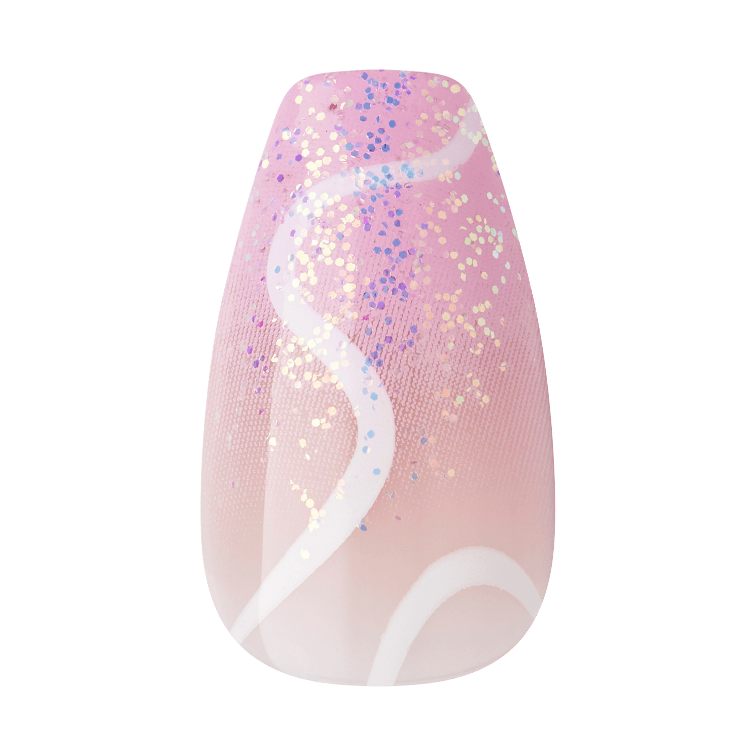 KISS Voguish Fantasy Press On Glue Nails - See U Latte