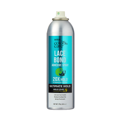 KISS Colors &amp; Care Lace Bond Adhesive Spray Ultimate Hold, 6 oz.