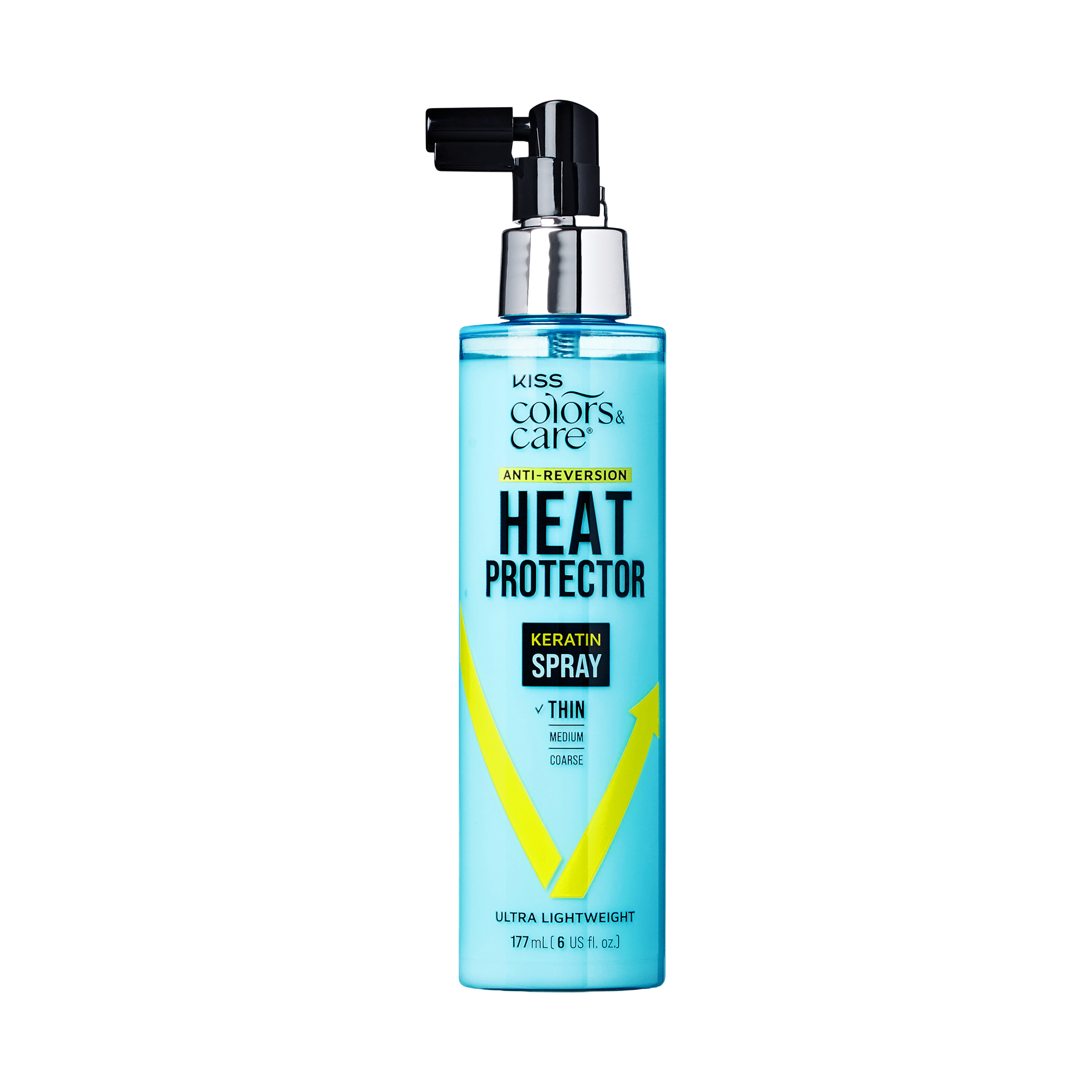 KISS Colors &amp; Care Anti-Reversion Heat Protector Keratin Spray