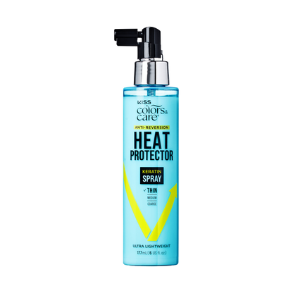 KISS Colors &amp; Care Anti-Reversion Heat Protector Keratin Spray