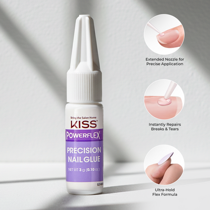 KISS PowerFlex Precision Nail Glue 3-Pack