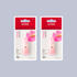 Two packages of Kiss Powerflex Pink Nail Glue on a gray background