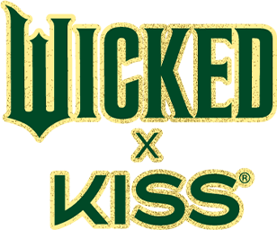 Wicked X Kiss Logo