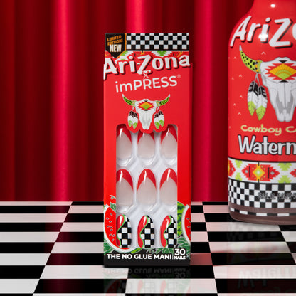 AriZona x imPRESS Design Press On Nails  - Watermelon