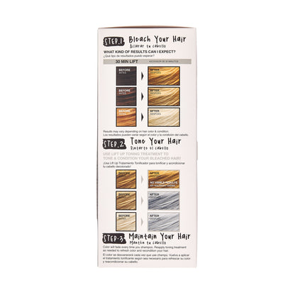 KISS LIFT UP COMPLETE BLEACH &amp; TONE KIT – ICE