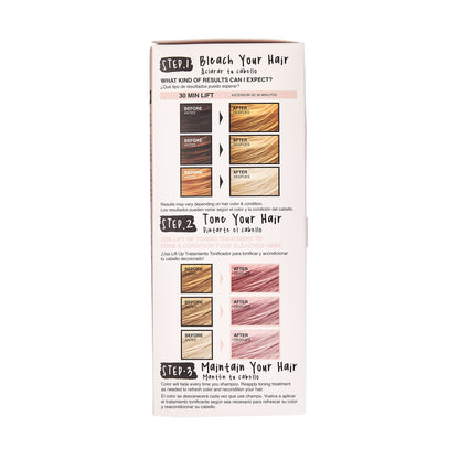 Lift Up Bleach & Tone Kit Rose - Image 6