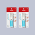 Two packages of Kiss Glue Off Instant False Nail Remover on a gray background