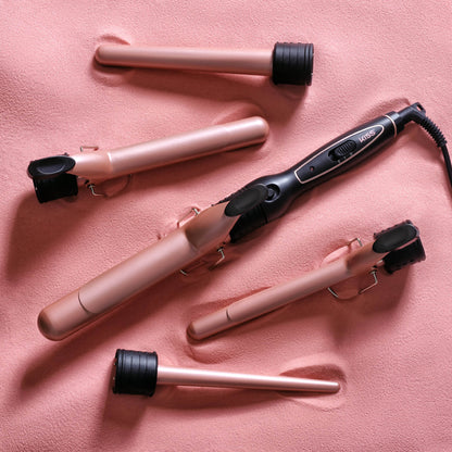 KISS 5-in-1 Interchangeable Curling Iron